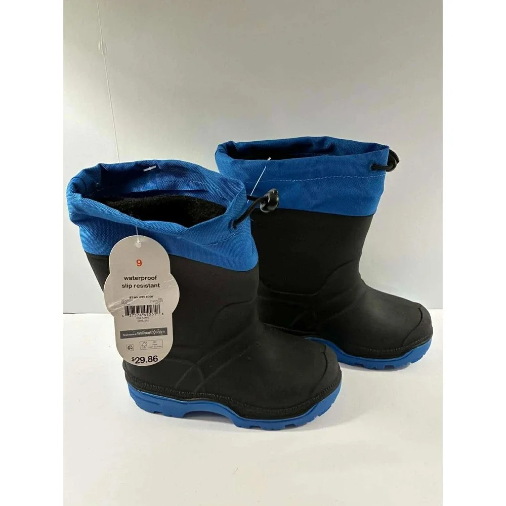 Wonder Nation Waterproof‎ Slip Resistant Removable Liner Youth Winter Boot 9